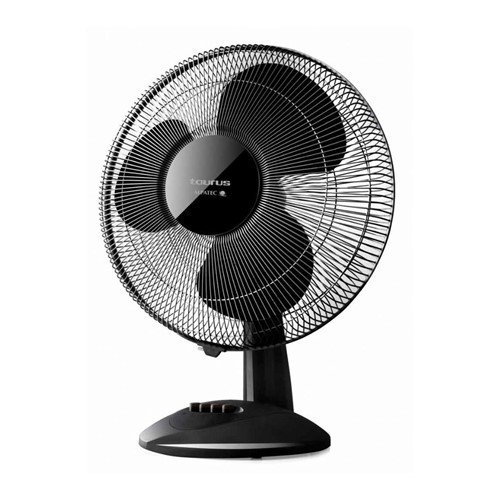 VENTILADOR TAURUS GRECO 16 ELEGANCE NEGRO SOBREMES